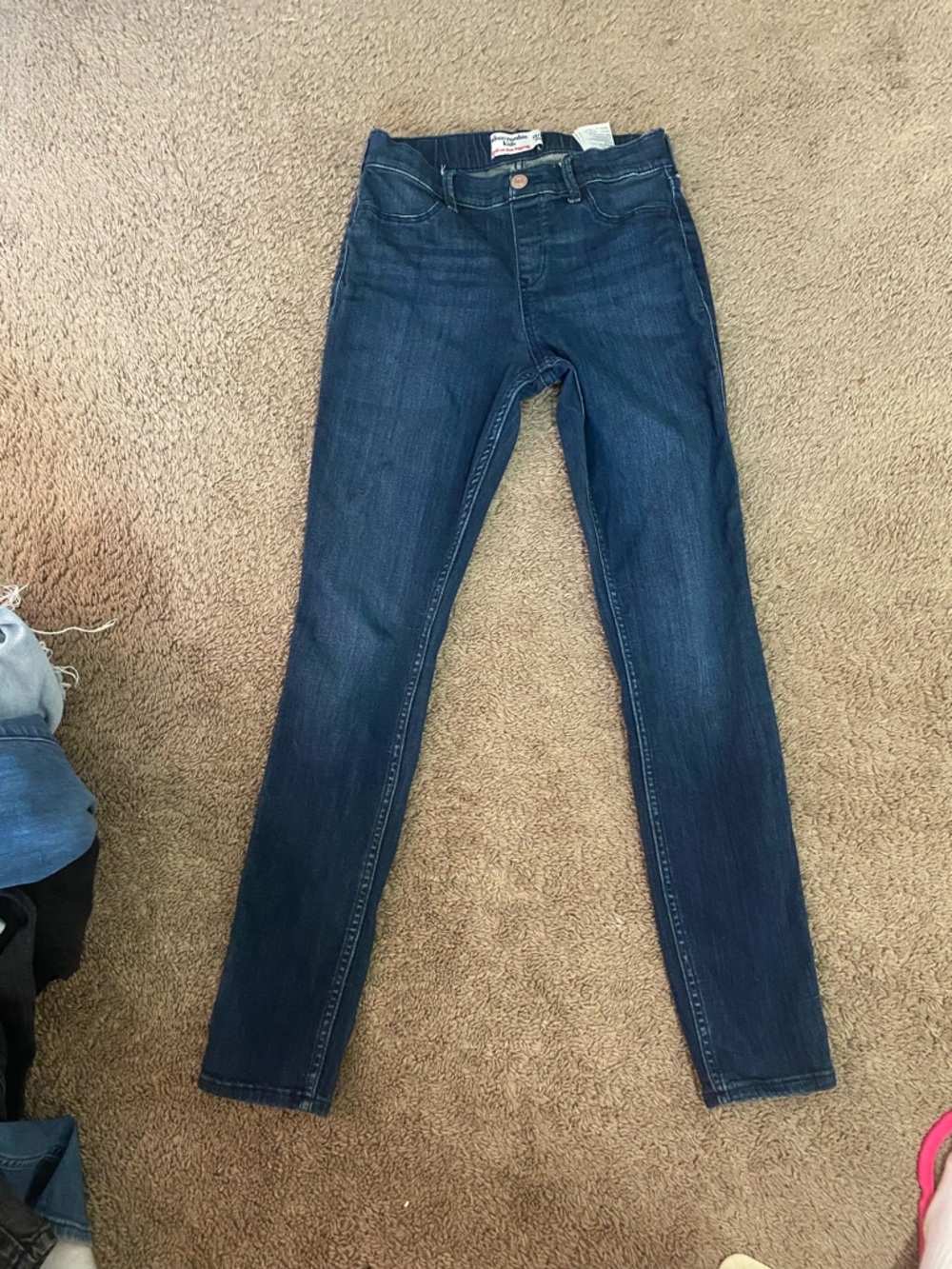 abercrombie kids Dark Indigo Skinny Jeans